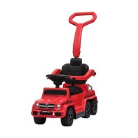 SAMOCHÓD PCHACZ JEŹDZIK MERCEDES-BENZ G6X6 Z NAPĘDEM CZERWONY