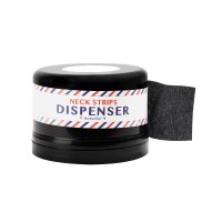 PUDEŁKO NA KOŁNIERZ PAPIEROWY FRYZJERSKI - CZARNE