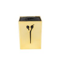 STOJAK NA NOŻYCZKI ZŁOTY