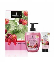 Afrodita - zestaw Sweet Grapes - hand care 