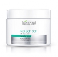 Bielenda - sól do kąpieli stóp z limonką i miętą