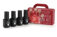 Cuccio Veneer -zestaw do manicure hybrydowego Mini Kit Kiss in Paris 