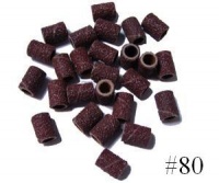 Cylinderki ścierne/kapturki # 80 (10szt)