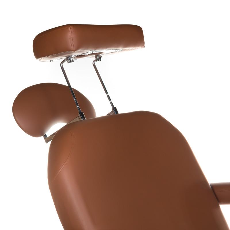 SPA Łóżko do masażu - elektryczna leżanka kosmetyczna BCH-2009 - kolor brązowy