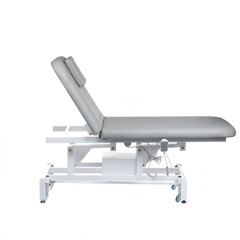 Łóżko do masażu, elektryczny stół rehabilitacyjny BD-8230 - kolor szary