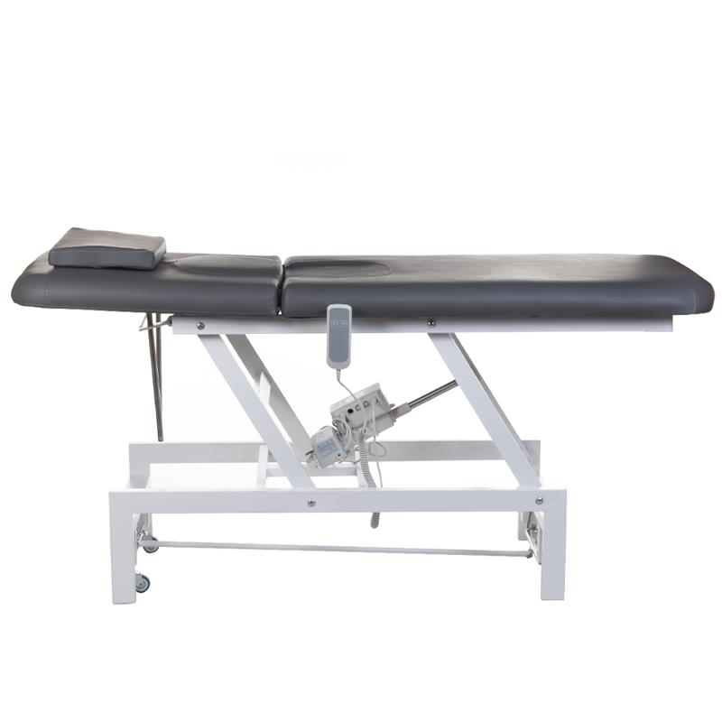 Łóżko do masażu, elektryczny stół rehabilitacyjny BT-2114 - kolor szary