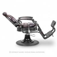 FOTEL Fryzjerski BARBER BAROK BROWN