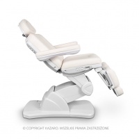 Fotel podologiczny MEDICO II PLUS z podgrzewaniem biały