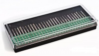 Frezy diamentowe - komplet 30 szt.