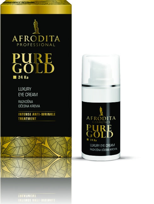 Kozmetika Afrodita - Gold 24 Ka - krem pod oczy