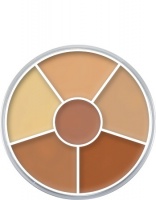 KRYOLAN-CONCEALER CIRCLE / KÓŁKO KOREKTORÓW DO TWARZY / NR. 4