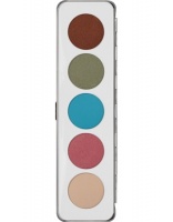 KRYOLAN-EYE SHADOW / PALETA 5 KOL CIENI DO POWIEK SHADING