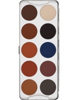 KRYOLAN-EYE SHADOW / PALETA 10 KOL CIENI DO POWIEK SHADING