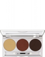 KRYOLAN-EYE SHADOW - SMOKEY COLLECTION / PALETA 3 KOL CIENI DO POWIEK SMOKEY BROWN