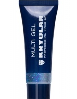 KRYOLAN-MULTI GEL GLITTER 10 ML / GRUBY ŻEL BROKATOWY DO CIAŁA I WŁOSÓW-12