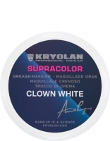 KRYOLAN- SUPRACOLOR CLOWN WHITE 250 G / TŁUSTA FARBA DO TWARZY