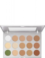 KRYOLAN-ULTRA FOUNDATION / PALETA 15 KOL PODKŁADÓW KRYJĄCYCH