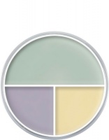 KRYOLAN-ULTRA FOUNDATION TRIO / KÓŁKO PODKŁADÓW KRYJĄCYCH DO TWARZY / NO. 6