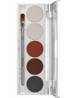 KRYOLAN-VIVA COLOR PALETTE 5 COLORS / CIENIE DO POWIEK DUSK