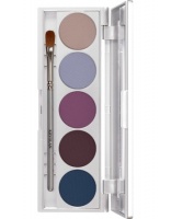 KRYOLAN-VIVA COLOR PALETTE 5 COLORS / CIENIE DO POWIEK MIDNIGHT