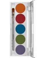 KRYOLAN-VIVA COLOR PALETTE 5 COLORS / CIENIE DO POWIEK TRIBAL