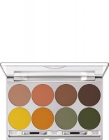 KRYOLAN-VIVA MATT COLOR PALETTE 8 COLORS / CIENIE DO POWIEK SUN 2