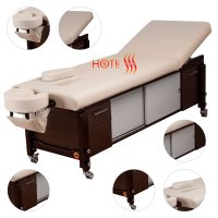 Łóżko do masażu podgrzewane Moderna P2 K HOT różne kolory