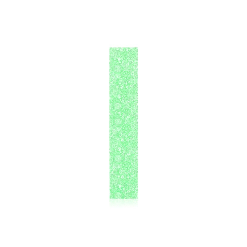 Ozdoba - naklejka na paznokcie- neon zieleń 8390