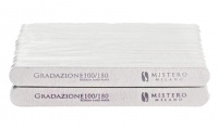 Pilnik prosty biały Mistero Milano Basic cienki - 100/180 100 szt. chwilowy brak