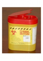 Pojemnik na odpady medyczne - 0,7 L