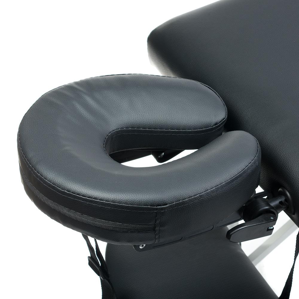 Stół, składane łóżko do masażu i rehabilitacji BS-723 - kolor czarny