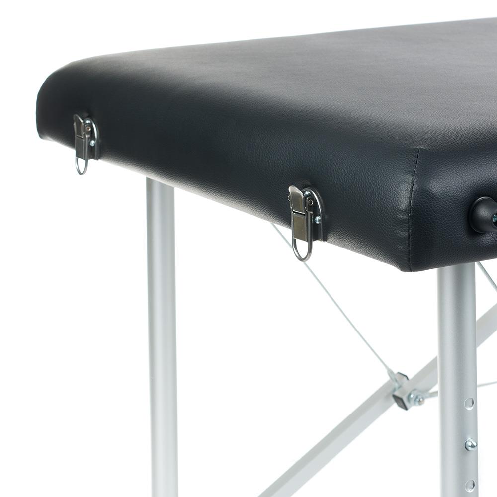 Stół, składane łóżko do masażu i rehabilitacji BS-723 - kolor czarny