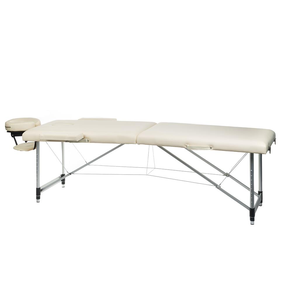 Stół, składane łóżko do masażu i rehabilitacji BS-723 - kolor kremowy